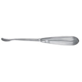 PADGETT Peet-Aufricht Glabellar Rasp, Flat, Curved, Diamond Coated, Length= 8" (203 mm), Width= 8.3 mm. MPN: PM-7422