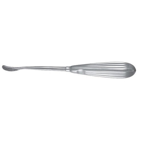 PADGETT Peet-Aufricht Glabellar Rasp, Flat, Curved, Diamond Coated, Length= 8" (203 mm), Width= 8.3 mm. MPN: PM-7422