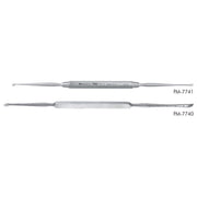 PADGETT Cottle Graduated Elevator, Double Ended, Graduated in cm, Delicate, Length= 7-3/4" (197 mm), Width 1= 3 mm, Width 2= 2.1 mm. MPN: PM-7741