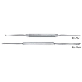 PADGETT Cottle Graduated Elevator, Double Ended, Graduated in cm, Delicate, Length= 7-3/4" (197 mm), Width 1= 3 mm, Width 2= 2.1 mm. MPN: PM-7741