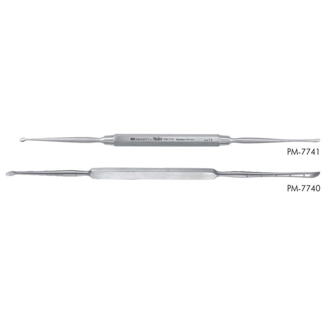 PADGETT Cottle Graduated Elevator, Double Ended, Graduated in cm, Delicate, Length= 7-3/4" (197 mm), Width 1= 3 mm, Width 2= 2.1 mm. MPN: PM-7741