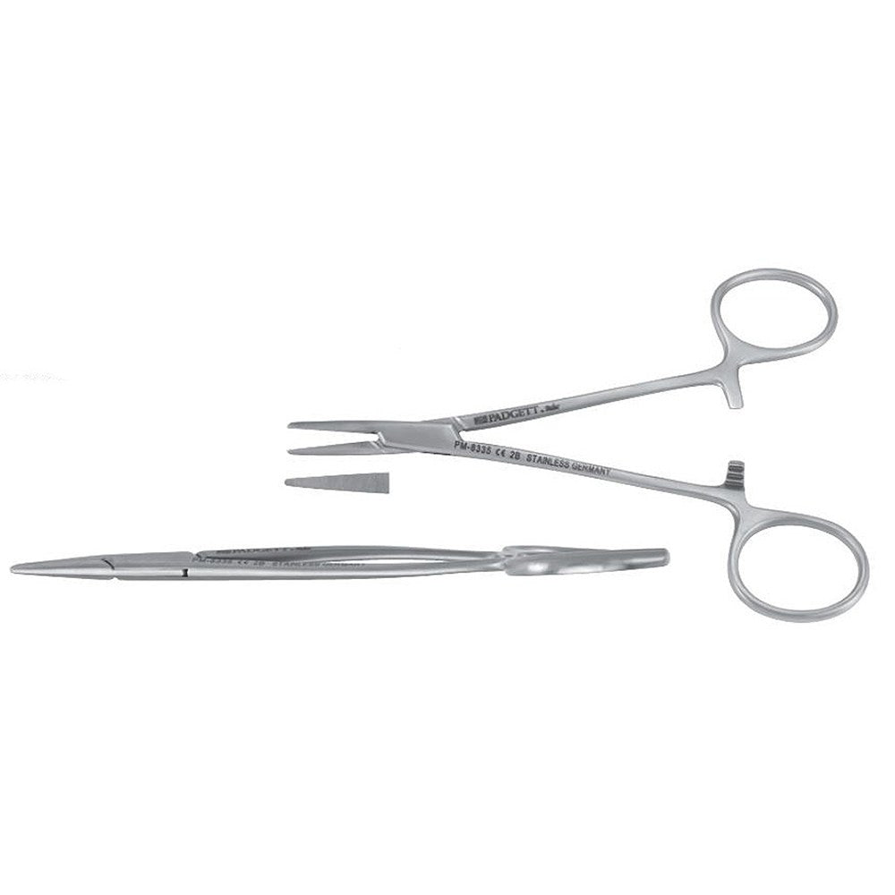 PADGETT Noe-Webster Needle Holder, 5" (12.7 cm), Smooth Jaws, Inverted Shafts. MPN: PM-8335