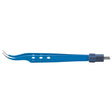 PADGETT Jeweler's Bipolar Forceps, Length= 4-3/4" (121 mm), Tip= Curved 0.5 mm. MPN: PM-9425