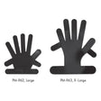 PADGETT Orthopedic Hand, Coated Aluminum, Reusable, Extra Large, w/Malleable Finger & Wrist Restraint Tabs, 13" (33cm) x 10-1/2" (26.7cm). MPN: PM-963