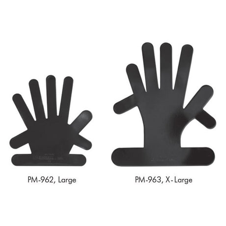 PADGETT Orthopedic Hand, Coated Aluminum, Reusable, Extra Large, w/Malleable Finger & Wrist Restraint Tabs, 13" (33cm) x 10-1/2" (26.7cm). MPN: PM-963