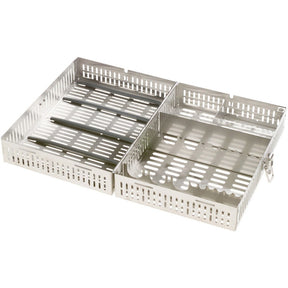 MILTEX Large Surgical Cassette, 11 x 8 x 4 (inches), 279 x 203 x 102 (mm). MPN: STDBOL