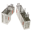 MILTEX Small Thompson Orthodontic Cassette, 6 1/2 x 2 1/4 x 2 (inches), 165 x 57 x 51 (mm). MPN: STDORTHOS