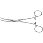 MILTEX VANTAGE ST VINCENT Tube Occluding Forceps, 6-1/4" (160mm), curved, smooth jaws. MPN: V97-584