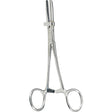 MILTEX VANTAGE US Pattern Tube Occluding Forceps, 6" (151mm), straight with guard, serrated jaws. MPN: V97-585