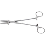 MILTEX VANTAGE US Pattern Tube Occluding Forceps, 7-1/2" (187mm), straight with guard, serrated jaws. MPN: V97-591