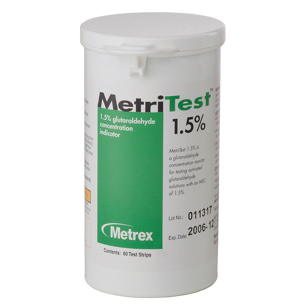 METREX MetriTest 1.5% Test Strips. MPN: 10-303