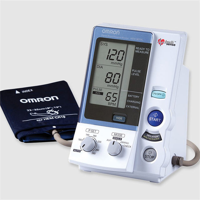 Omron IntelliSense Digital Blood Pressure Monitor. MPN: HEM-907XL
