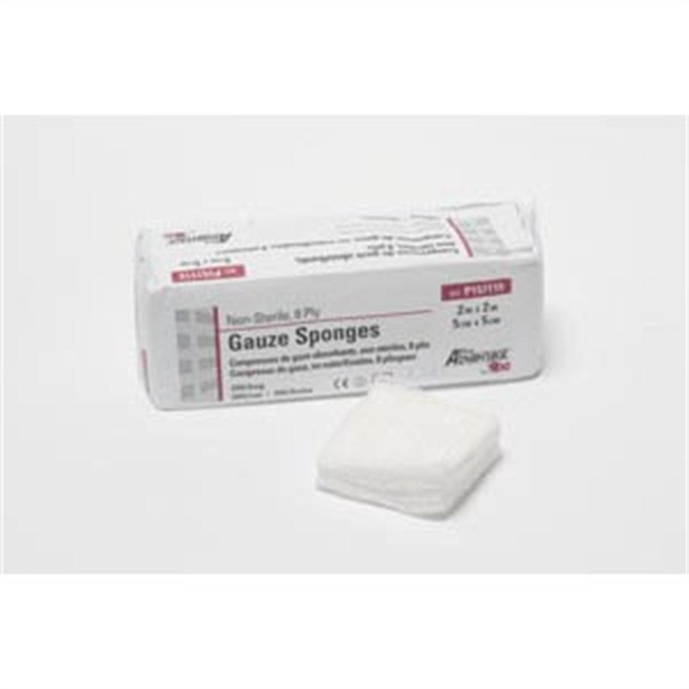 Pro Advantage Gauze Sponge, 2" x 2", 8-Ply, Non-Sterile. MPN: P157115