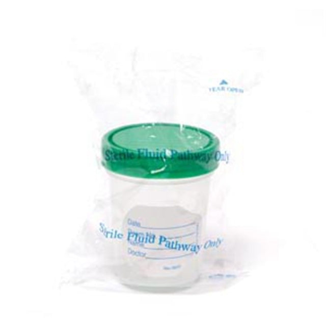Pro Advantage Urine Specimen Container, Screw-On Lid & Label, 4 oz, Sterile. MPN: P250400