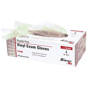Pro Advantage Vinyl Exam Glove, Powder Free (PF), X-LARGE, 100/bx, 10bx/cs. MPN: P359405