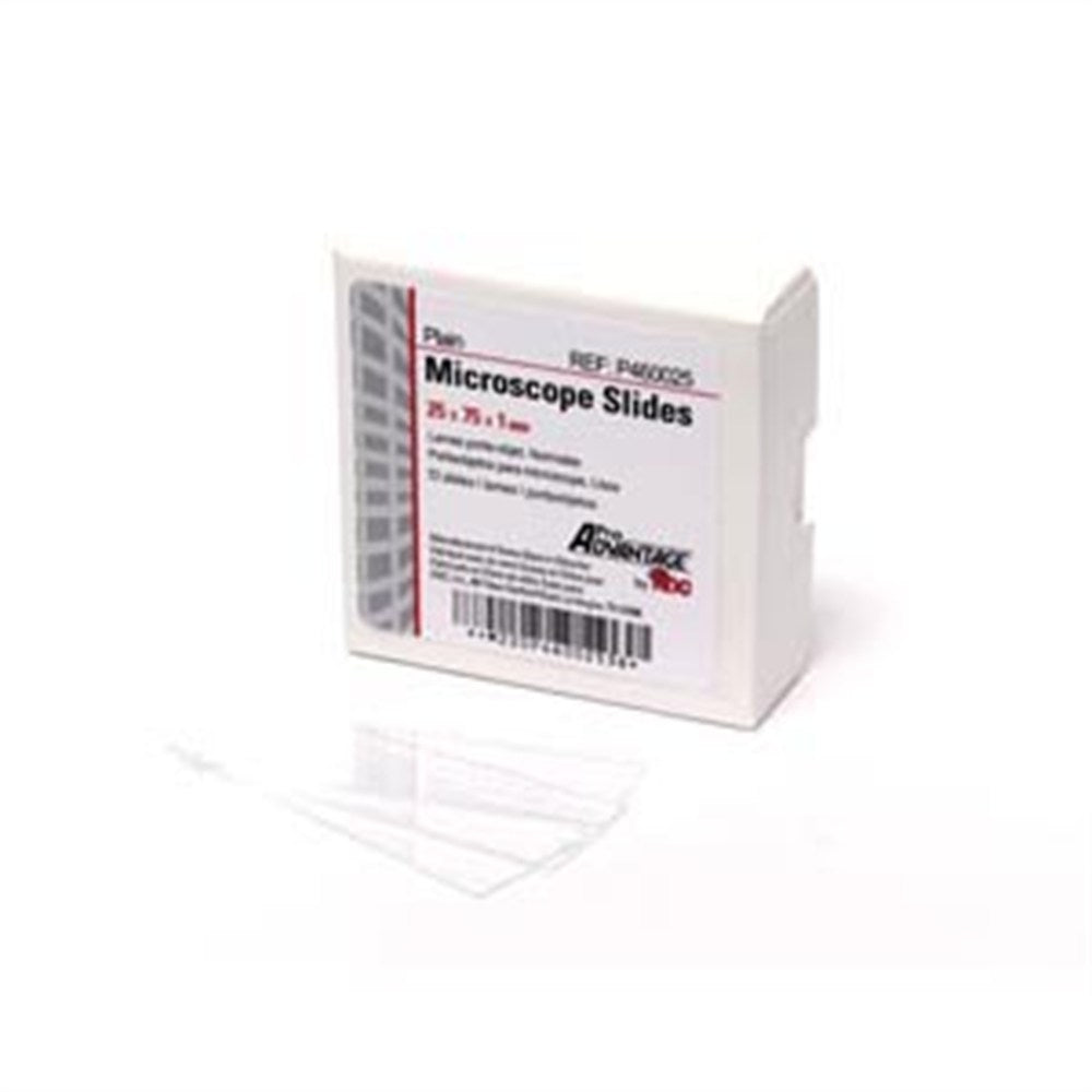 Pro Advantage Plain Microscope Slides, 75mm x 25mm. MPN: P460025