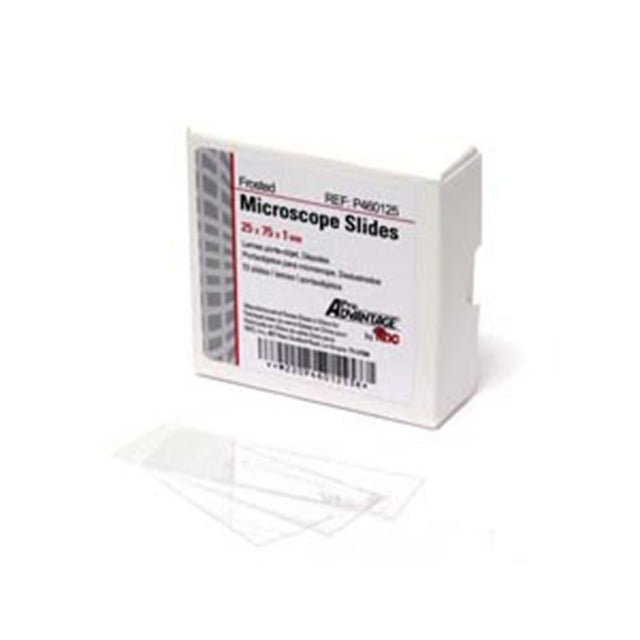 Pro Advantage Frosted Microscope Slides, 75mm x 25mm. MPN: P460125