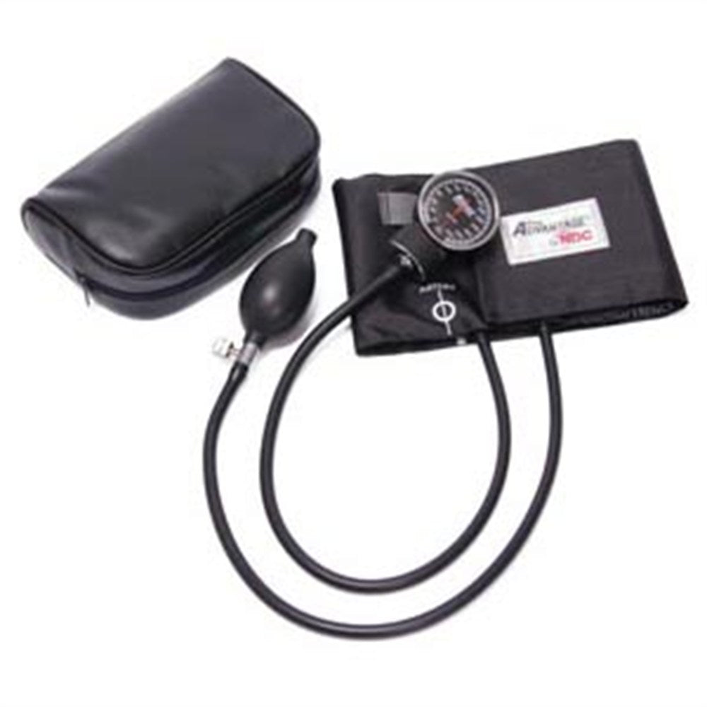 Pro Advantage Standard Pocket Aneroid Sphygmomanometer, Small Adult, Navy Blue, Latex Free. MPN: P548445