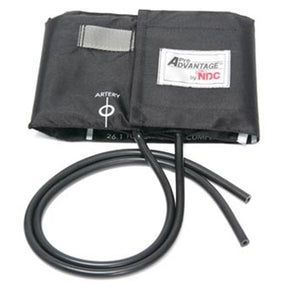 Pro Advantage Cuff & Bladder, Large Adult, 2-Tube, Black, Latex Free (LF). MPN: P549240