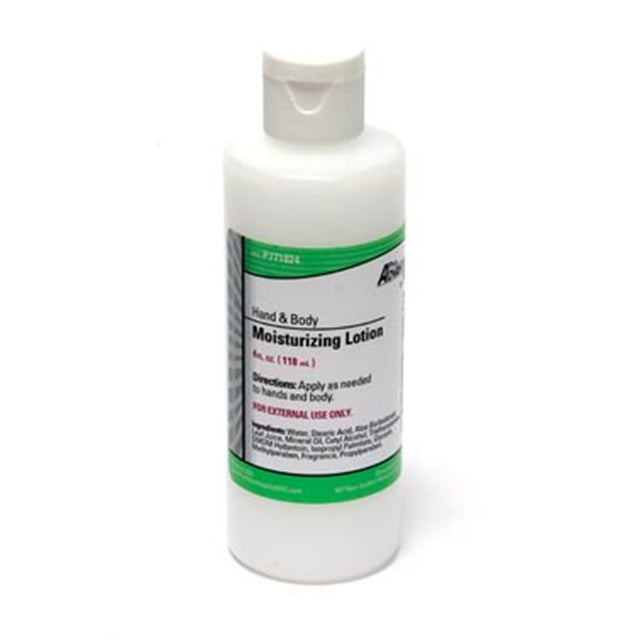 Pro Advantage Hand & Body Moisturizing Lotion, 4 oz Round Bottle, Flip Top Cap. MPN: P771024