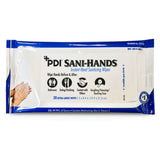 PDI SANI-HANDS Bedside Pack, 8.4" x 5.5", 20/pk, 48 pk/cs. MPN: P71520