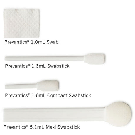 PDI PREVANTICS Maxi Swabstick, 3.25" x 8", 30/bx, 10 bx/cs. MPN: S41950 - Image 2