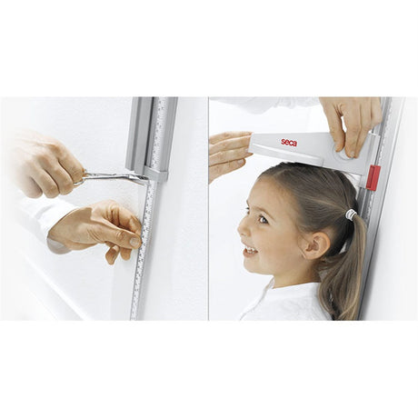 SECA 216 Wall mounted Stadiometer (Mechanical Measuring Rod) for Children & Adults. MPN: 2161814009 - Image 3