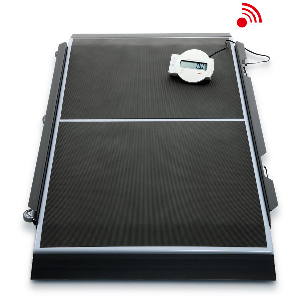 SECA 656 Electronic Large Platform Scale for Gurneys or Stretchers (800 lbs). MPN: 6561321103