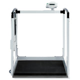 SECA 684 EMR-Validated Multifunctional scale with handrail and fold up seat (800 lbs). MPN: 6841321994