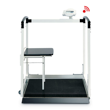 SECA 684 EMR-Validated Multifunctional scale with handrail and fold up seat (800 lbs). MPN: 6841321994 - Image 2