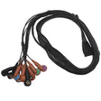 Schiller Patient Cable for Cardiovit FT-1 ECG , 10-wire Black Ribbon Type ECG Cable, Snap Type, AHA. MPN: 2.400227