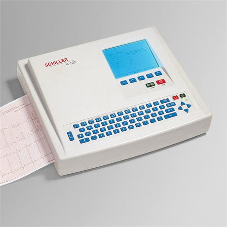 Schiller Cardiovit AT-102 Interpretive Electrocardiograph (ECG) with Spirometry. MPN: 9.070000SCMSP