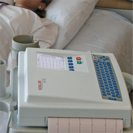 Schiller Cardiovit AT-102 Interpretive Electrocardiograph (ECG) with Spirometry. MPN: 9.070000SCMSP - Image 2