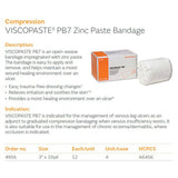 SMITH & NEPHEW VISCOPASTE PB7 Zinc Paste Bandage, 3" x 10 yds, 12/pkg, 4 pkg/cs. MPN: 4956 - Image 2