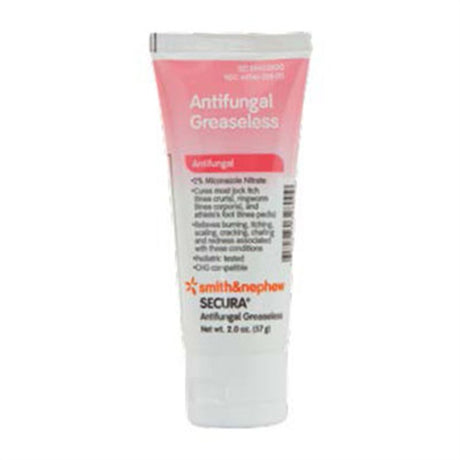 SMITH & NEPHEW SECURA Antifungal Greaseless, 2 oz Tube, 12/cs. MPN: 59432800