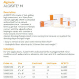 SMITH & NEPHEW ALGISITE M Calcium Alginate Dressing, 2" x 2", 10/pkg, 10 pkg/cs. MPN: 59480100 - Image 2