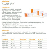 SMITH & NEPHEW ALGISITE M Calcium Alginate Dressing, 3/4" x 12", 10/pkg, 6 pkg/cs. MPN: 59480400 - Image 2