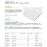 SMITH & NEPHEW CONFORMANT 2 Wound Veil, 6" x 2 yds, 20/cs. MPN: 5955602 - Image 2