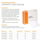 SMITH & NEPHEW COVRSITE Cover Dressing, 4" x 4", 30/pkg, 10 pkg/cs. MPN: 59714100 - Image 2
