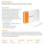 SMITH & NEPHEW PROFORE Wound Contact Layer, 5-1/2" x 8", 50/pkg, 4 pkg/cs. MPN: 66000701 - Image 2