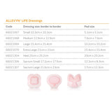 SMITH & NEPHEW ALLEVYN LIFE Foam Dressing, Sacraum, Large, 21.6cm x 23cm, 10/bx, 4 bx/cs. MPN: 66021307 - Image 2