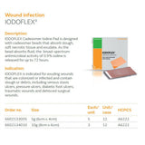 SMITH & NEPHEW IODOFLEX Wound Pad, 10gm, 3/bx, 12 bx/cs. MPN: 6602134010 - Image 2
