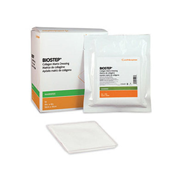 SMITH & NEPHEW BIOSTEP Collagen Matrix Dressing, 2" x 2", 10/bx. MPN: 66800124