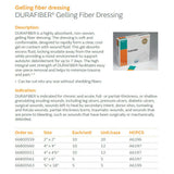 SMITH & NEPHEW DURAFIBER Gelling Fiber Dressing, 3/4" x 18", 5/bx, 5 bx/cs. MPN: 66800563 - Image 2