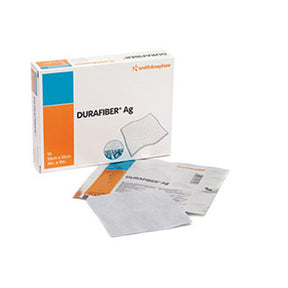 SMITH & NEPHEW DURAFIBER Ag Gelling Fiber Dressing, 3/4" x 17-3/4", 5/bx, 12 bx/cs. MPN: 66800574