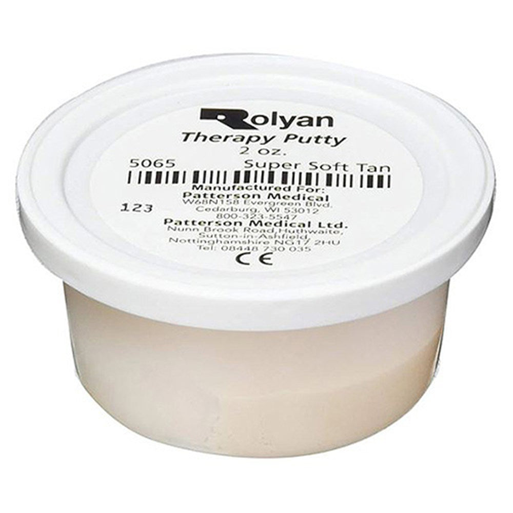 Rolyan Therapy Putty | Hand Therapy Putty, X-Soft, Tan, 2 oz. MPN: 081029404 / 5065