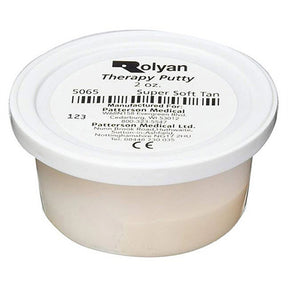 Rolyan Therapy Putty | Hand Therapy Putty, X-Soft, Tan, 2 oz. MPN: 081029404 / 5065