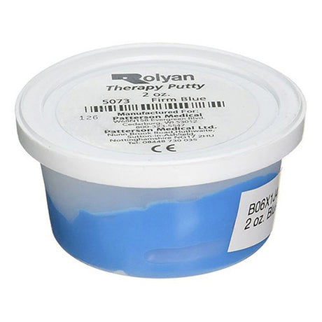 Rolyan Therapy Putty | Hand Therapy Putty, Firm, Blue, 2 oz. MPN: 081029628 / 5073