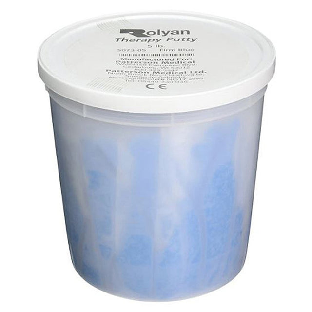 Rolyan Therapy Putty | Hand Therapy Putty, Firm, Blue, 5 lb. MPN: 081029644 / 507305