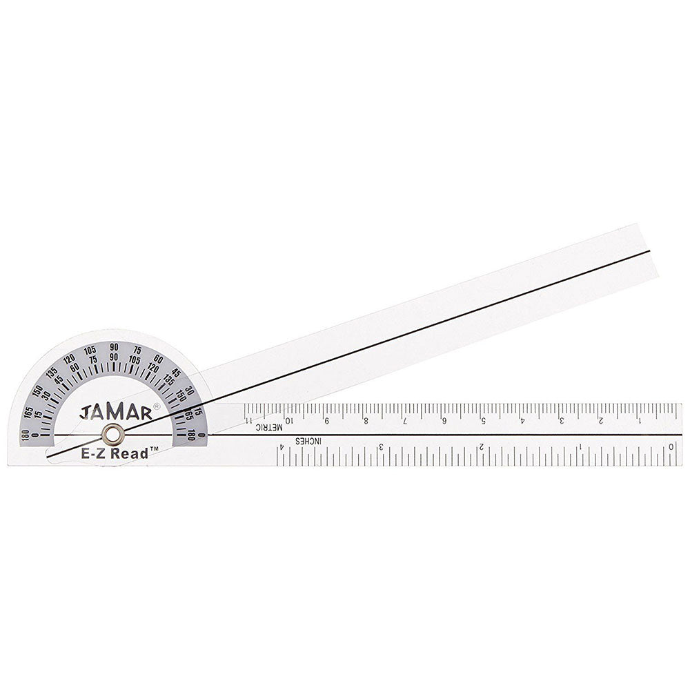 Jamar 6 3/4" E-Z Read Plastic Goniometer. MPN: 7538